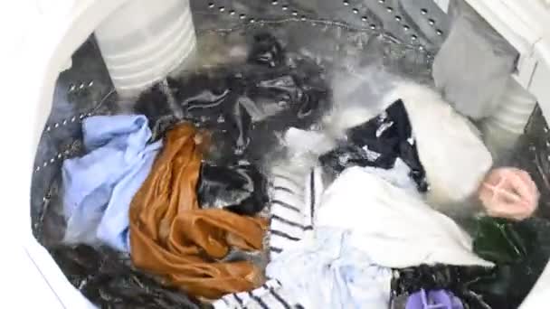 运行清洗机 — 图库视频影像