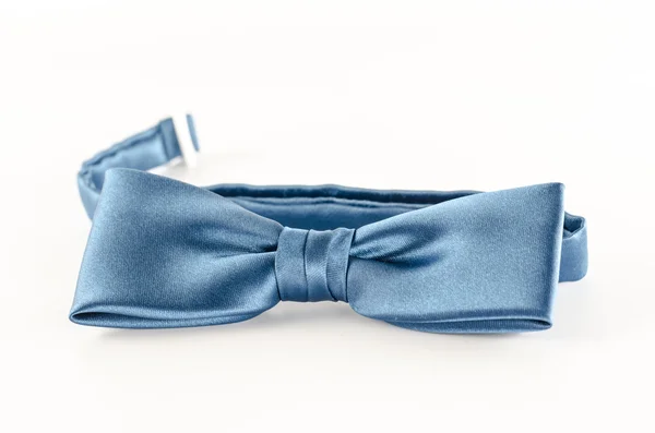 Blue bow tie — Stock Photo, Image