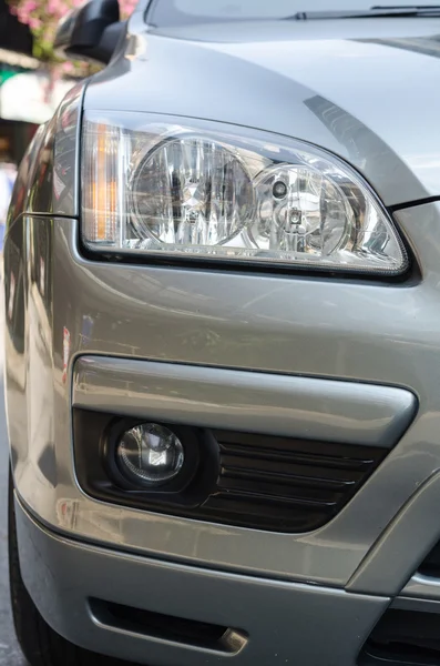 Grey car light — Stock Photo, Image