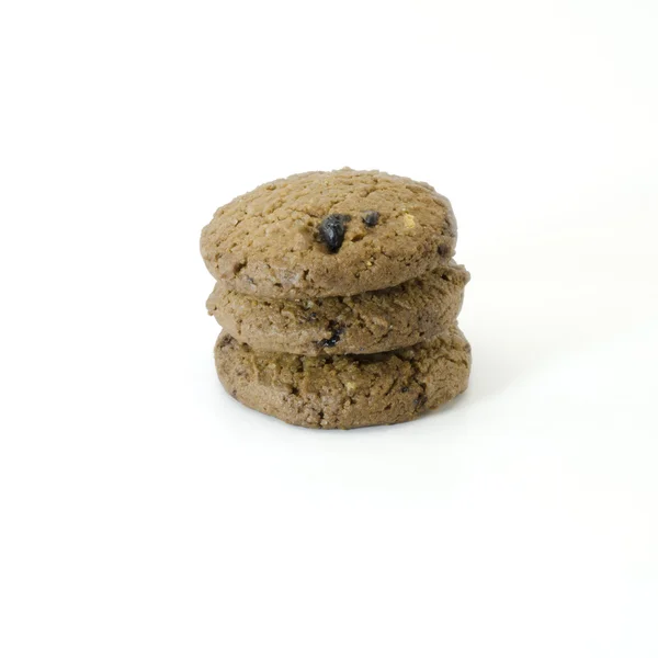 Cookies isolerade på vitt — Stockfoto