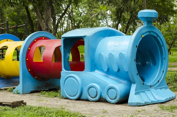 Children playground in the park — Stock Photo, Image