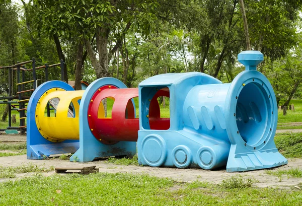 Children playground in the park — Stock Photo, Image