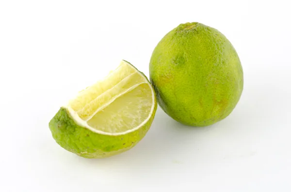 Gröna lsliced lime — Stockfoto