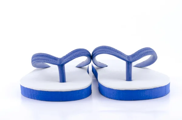 Pantofle izolovaných na bílém — Stock fotografie