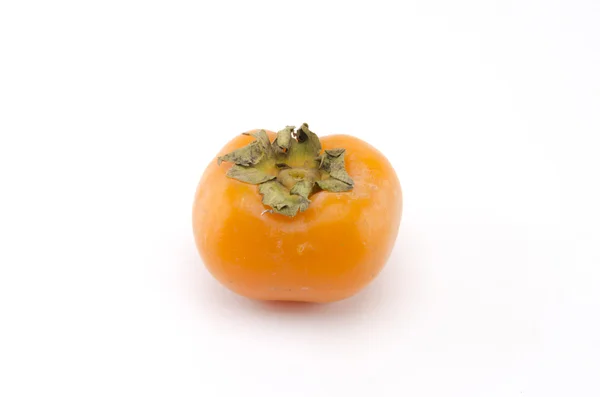 Persimmon diisolasi di atas putih — Stok Foto