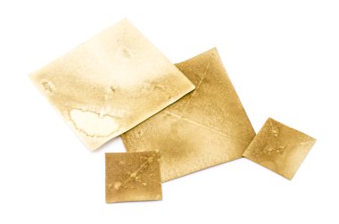 Eski kahverengi kağıtları