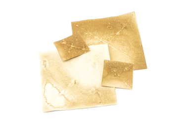 Eski kahverengi kağıtları