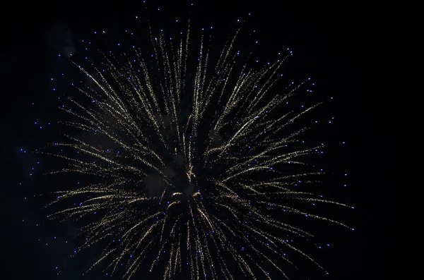 Fireworks at night — Stock Photo, Image