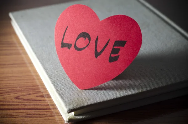 Dagboek van liefde — Stockfoto