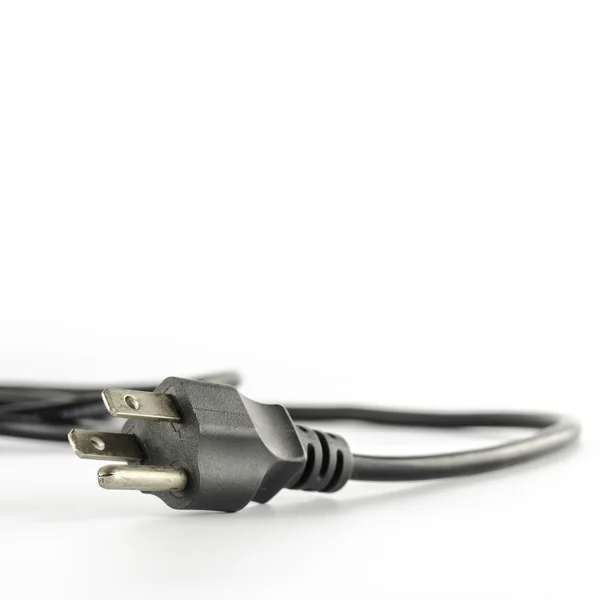 Zasilania komputera Podłącz kabel — Zdjęcie stockowe