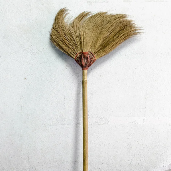 Broom in house — Stock Photo, Image