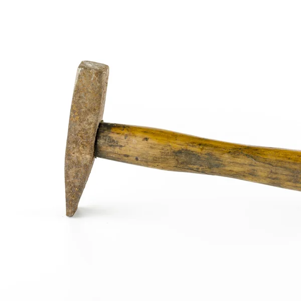 Old hammer with rust — Stock Photo, Image