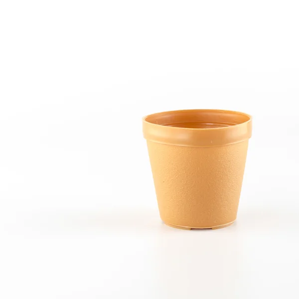 Vaso da fiori isolato — Foto Stock