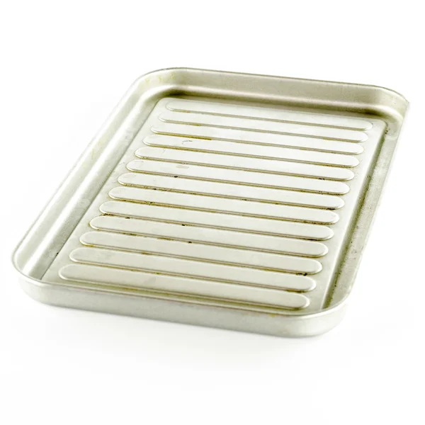 Metal tray — Stock Photo, Image