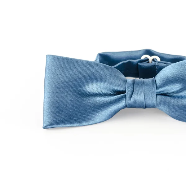 Blue bow tie — Stock Photo, Image