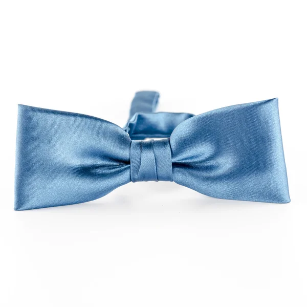 Blue bow tie — Stock Photo, Image