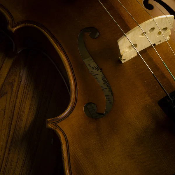 Violino in stile vintage — Foto Stock