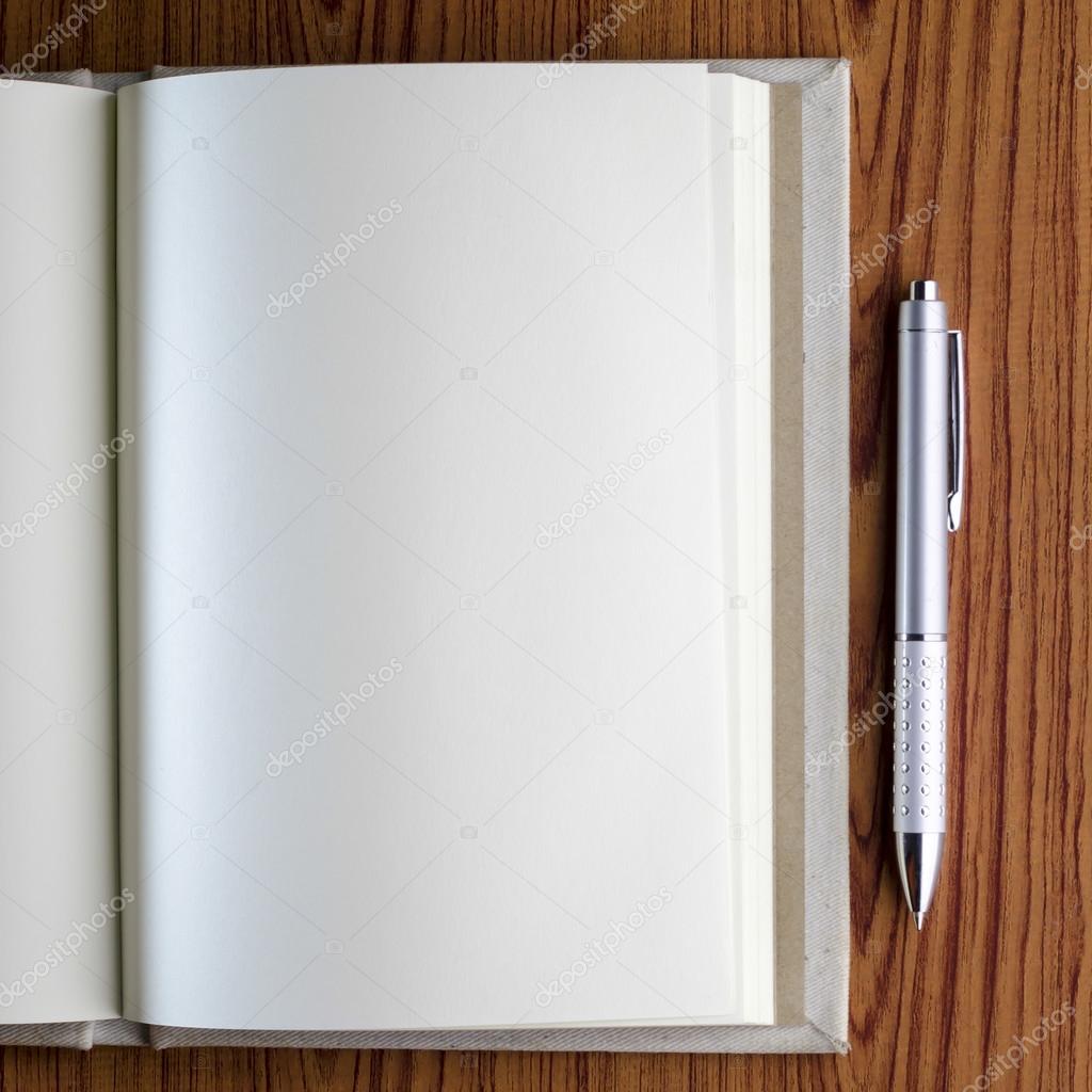 Notebook with pen