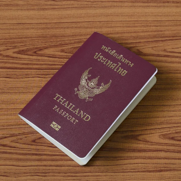 Thaise paspoort — Stockfoto