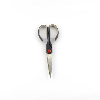 Beyaz üzerinde izole edilmiş makas