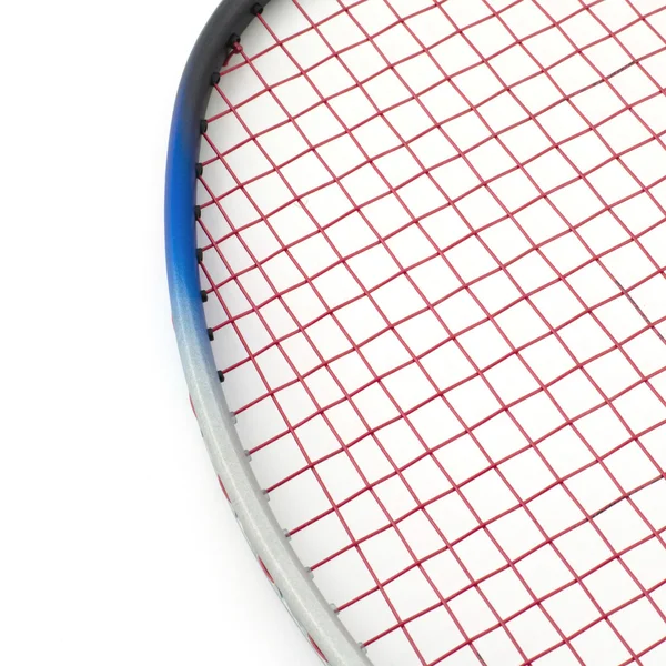 Badminton isolato su bianco — Foto Stock