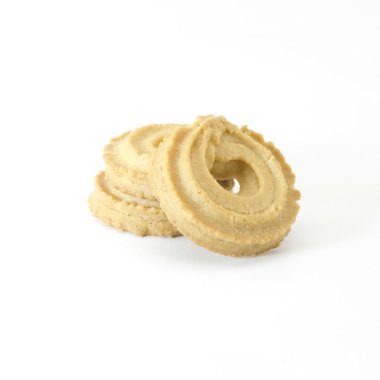 beyaz üzerinde izole çerezler