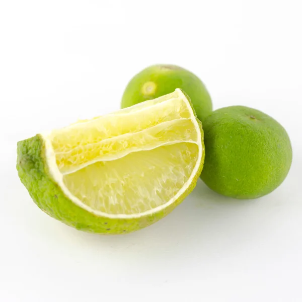 Lime isolated on white — Stock Photo, Image