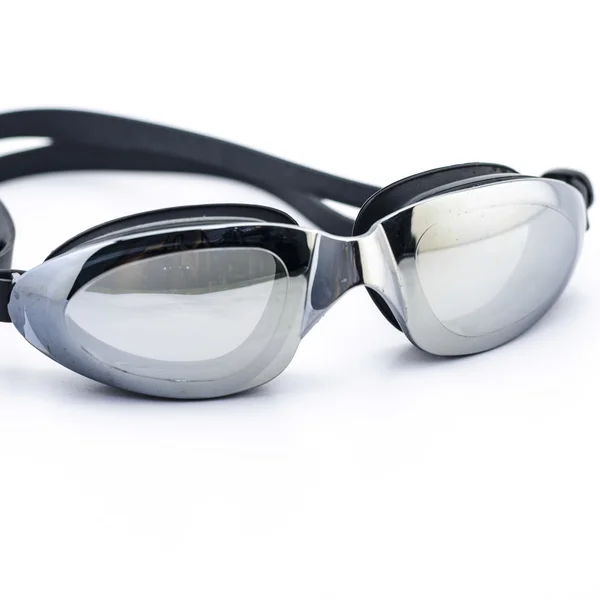 Svømmebriller isoleret på hvid - Stock-foto