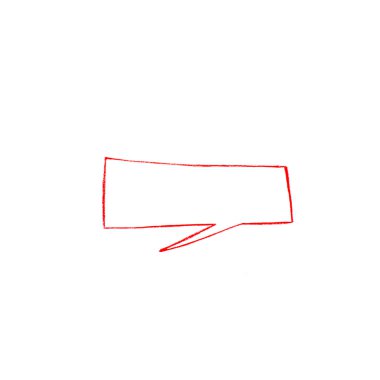 kutu üzerinde beyaz izole konuşmak