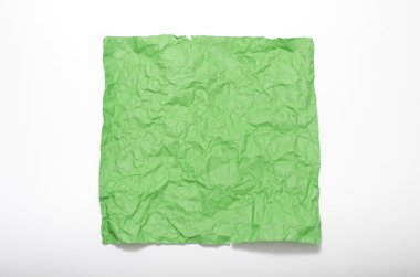 buruşuk yeşil kağıt doku