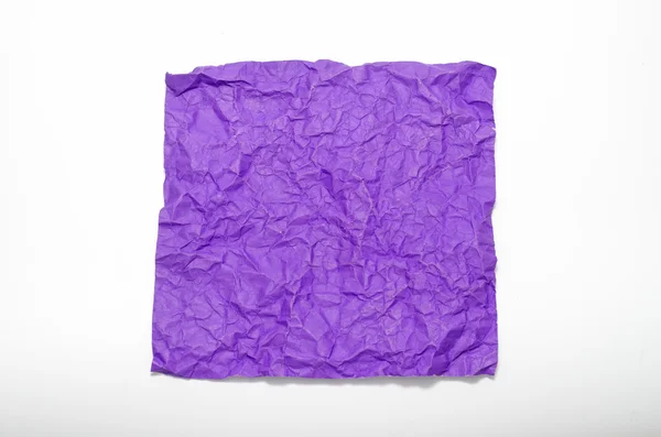 Textura de papel roxo enrugado — Fotografia de Stock