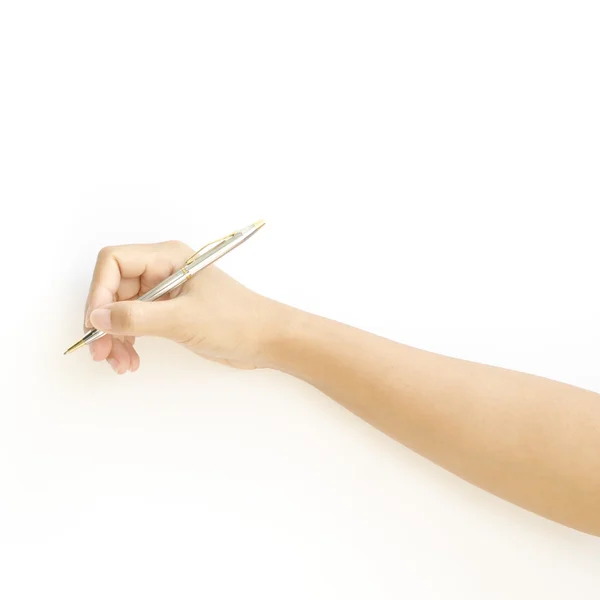 Female hand writing — Stock Photo, Image