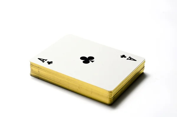 Plano de fundo jogando cartas — Fotografia de Stock