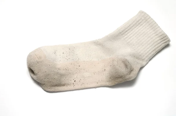 Schmutzige Socke — Stockfoto