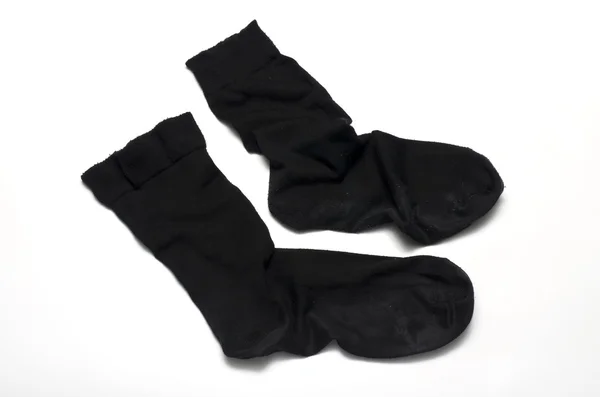 Schwarze Socke — Stockfoto