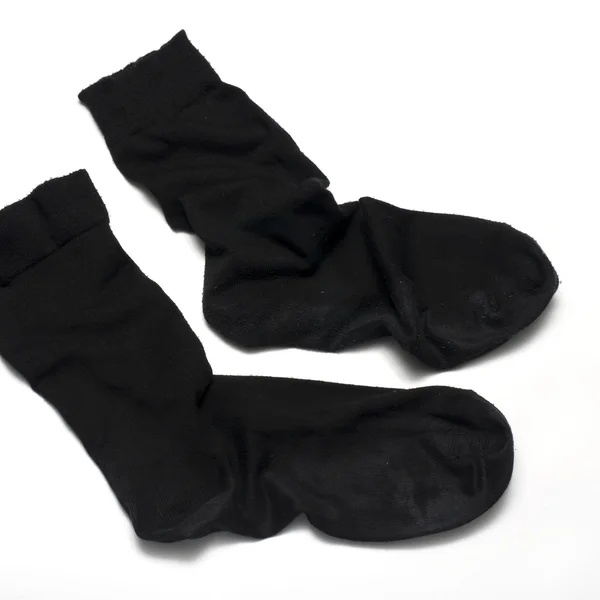 Schwarze Socken — Stockfoto