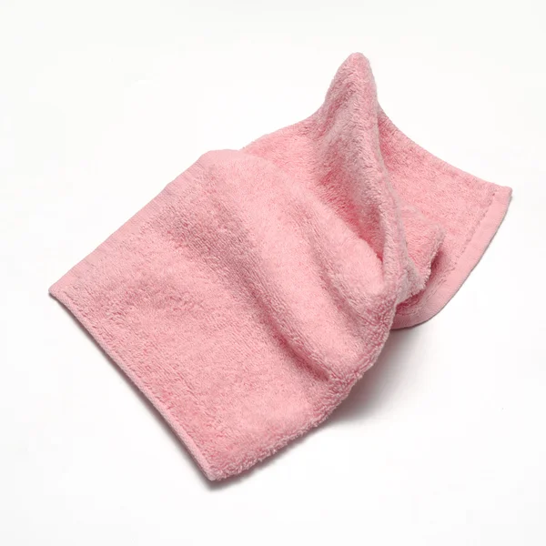 Roze handdoek — Stockfoto