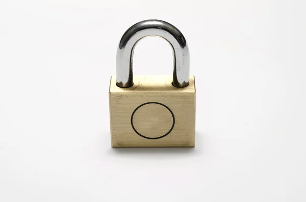 A single iron  Padlock — Stock Photo, Image