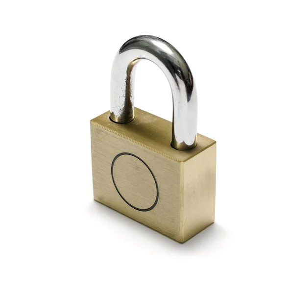 Padlock isolated — Stock Photo, Image