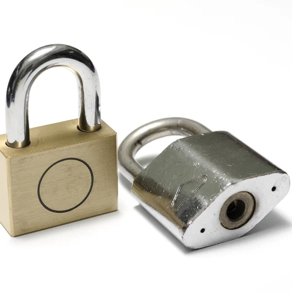 Padlock isolated — Stock Photo, Image