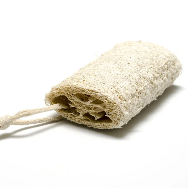 Loofah isolato su bianco — Foto Stock