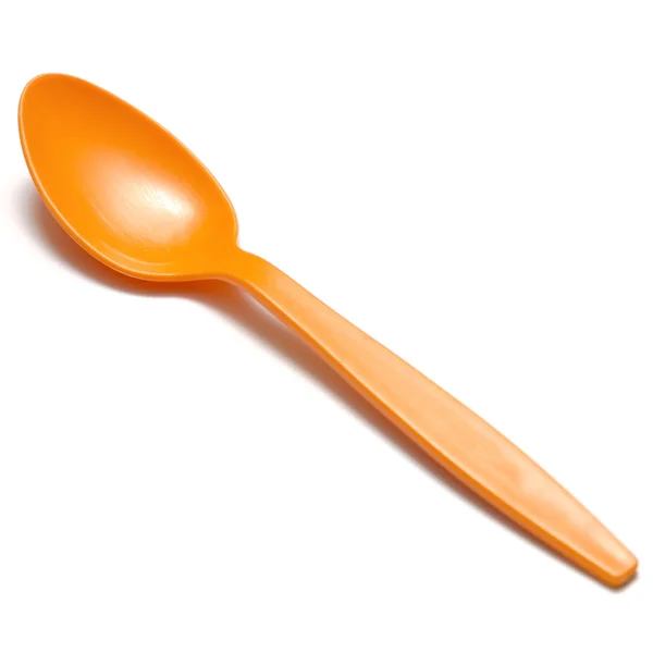 Orange plastic spoon Stock Photo by ©ajafoto 81199892