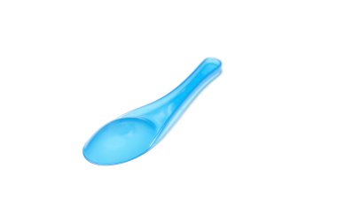 mavi plastik kaşık