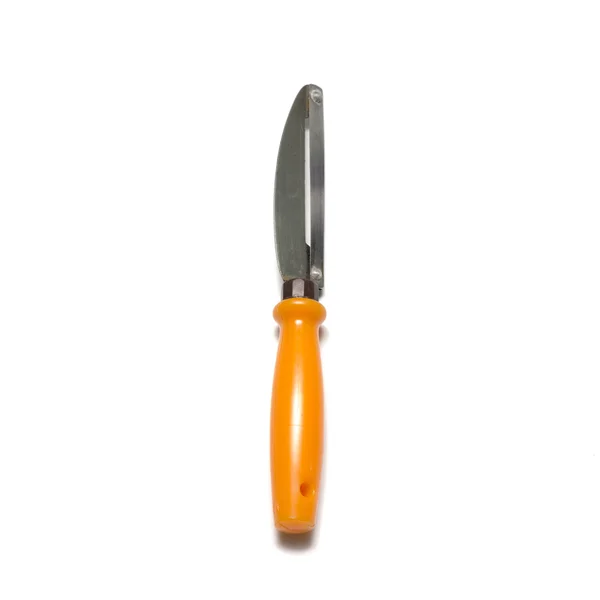 Használt két éles késsel — Stock Fotó