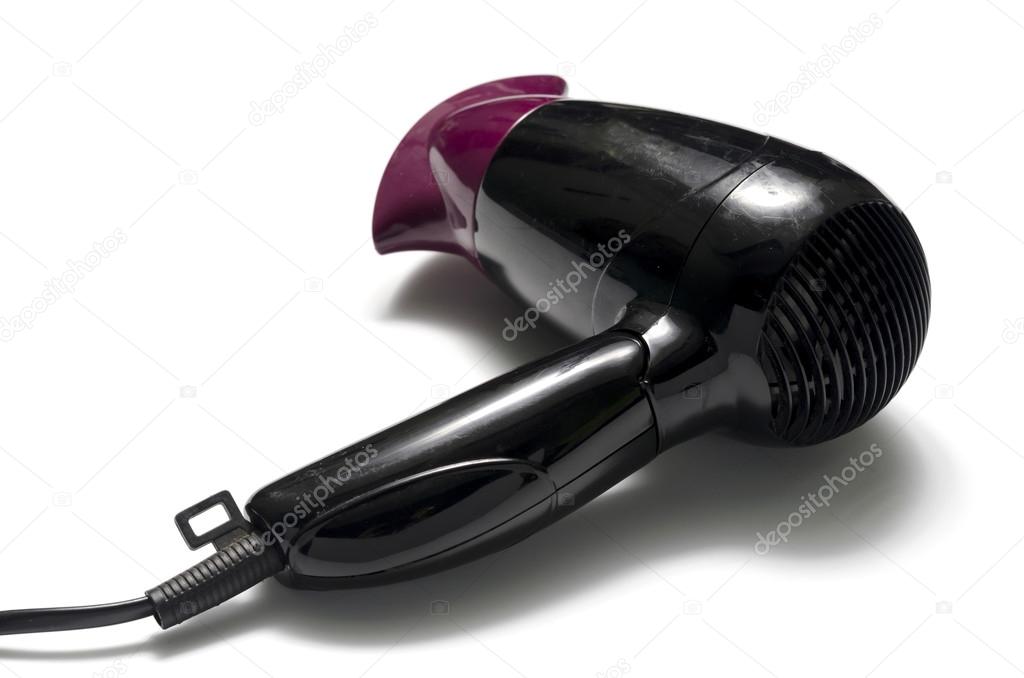 old used electric hair dryer