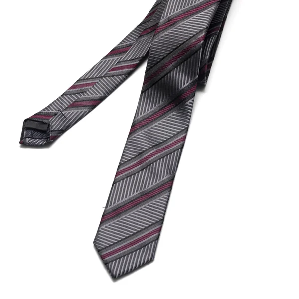 Grey krkem kravata — Stock fotografie