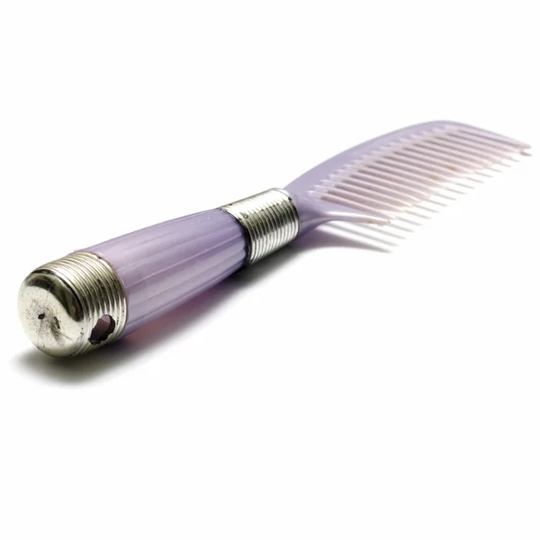 Used  plastic comb — Stock Photo, Image