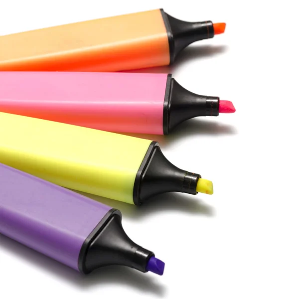 Colorful Highlighter pen — Stock Photo, Image