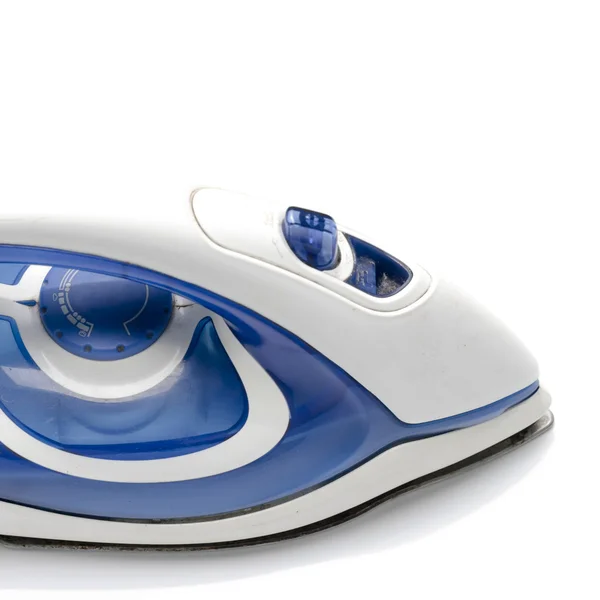 Blue Electric iron — Stock Photo, Image