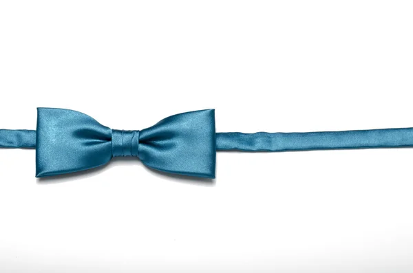 Blue bow tie — Stock Photo, Image